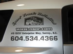 Vehicle Decals and Lettering