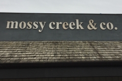 MOSSY CREEK 3D LETTERS