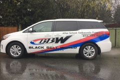 Vehicle lettering graphics