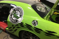 Vehicle lettering graphics