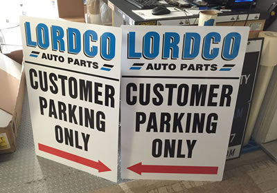 SIGNS AND DECALS